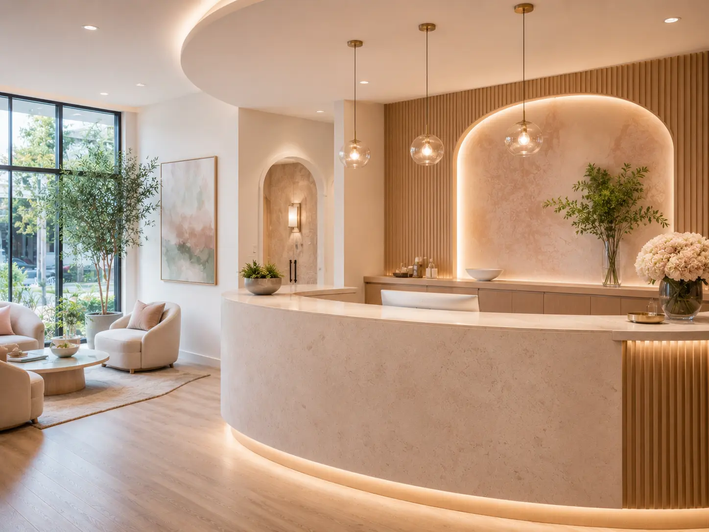 2. Reception Area